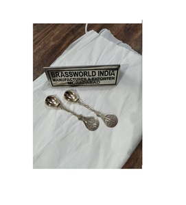 Cuchara de latón para iglesia, suministros de Iglesia, Brassworld, India - Product Image 1