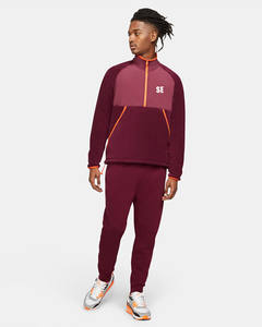 Custom <b>Short</b> <b>Sleeve</b> 100% Cotton Fleece <b>Hoodies</b>, Half Zip Pullover <b>Hoody</b>, Tan Color - Product Image 4