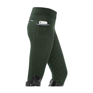 Mallas transpirables para mujer, pantalones técnicos elásticos, ropa ecuestre personalizada, mallas para montar a caballo al por mayor con agarre de silicona - Product Image 5