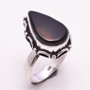 Jewelry 925 Silver Jewelry Charms Red Onyx Gemstone Fine Jewelry Wedding Rings - Product Image 3