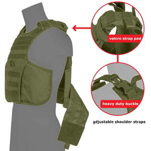 Gilet da combattimento regolabile gilet da combattimento gilet modulare con gilet esperto tattico con fettuccia <span class=keywords><strong>Molle</strong></span> - Product Image 4