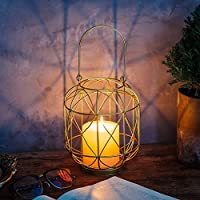 Fil de fer Cage métal lanterne décorative extérieur adapté suspendu Table de mariage pièce maîtresse et usage domestique bougeoirs et bocaux - Product Image 2
