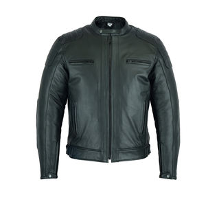 Chaqueta de cuero con estampado personalizado para hombre, chaqueta de cuero de la mejor calidad, a la moda, precio barato, mejor fabricante, novedad, gran oferta - Product Image 4