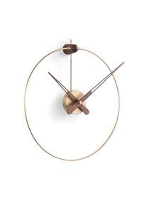 นาฬิกาติดผนังสไตล์โมเดิร์นหรูหรา,นาฬิกาแขวนผนังเหล็กตกแต่งห้องนั่งเล่นเรียบง่ายคุณภาพสูงสำหรับใช้ในครัวเรือน - Product Image 2