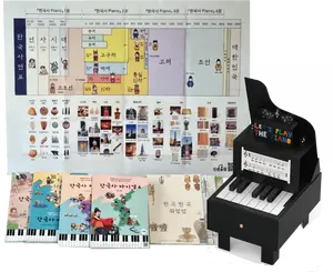 Baneumolim Welcomepiano: Beginner Piano Books with Korean History