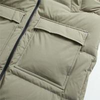 Nouvelle parka matelassée en polyester pour homme, col montant, extra longue, à capuche, écologique, épaisse et chaude, haute qualité, collection hiver 2018