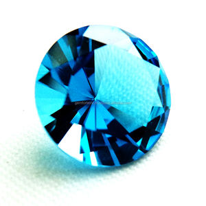 ธรรมชาติสวิสสีฟ้าบุษราคัมรอบตัดปรับขนาดผสมเครื่องประดับทำหินมีค่า100% อัญมณีธรรมชาติในราคาต่ำ - Product Image 6