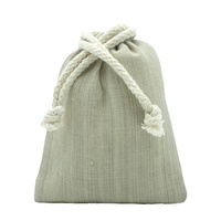 Pochette d'emballage réutilisable en lin 100% Eco Rich, qualité supérieure, couleur naturelle, durable, petite pochette cadeau pour bijoux, 10x15cm