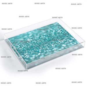 <b>Clear</b> <b>Acrylic</b> Chocolates Serving Tray Trending Design Customized Size Tea Coffee Serving Tray For Top Selling - Product Image 6