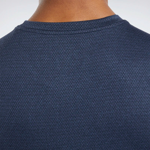 Camisetas de la mejor calidad, camisetas lisas sin estampado para hombre, camisetas con logo personalizado impreso en DTG, camisetas para hombre color azul marino. - Product Image 4