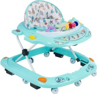 UniCare TP5035 Nouvelle Tendance Trotteur Bébé 3-en-1 Portable avec Lumière LED, Plateau d'Activités Souple Pliable et Cadre en Plastique pour Tout-petits de 6 à 24 Mois