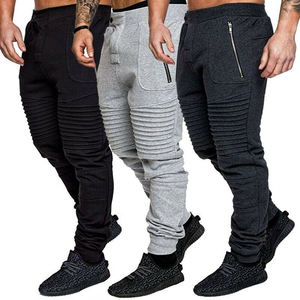 Meilleures ventes Pantalon de jogging Slim Fit pour hommes Pantalon de survêtement en toile respirante Logo personnalisé Style décontracté Gym Fitness Wear pour Jogging - Product Image 1