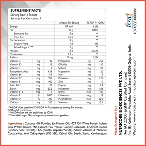 Polvo de reemplazo de comida con sabor a Chocolate de alta calidad Natural 100%, vitaminas de buena calidad - Product Image 2