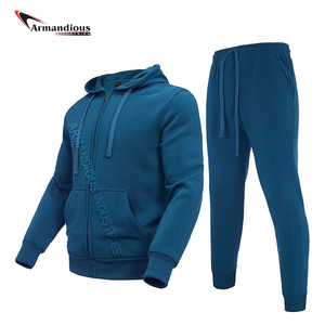 Sweatshirts à capuche décontractés grande taille pour hommes imprimés Gym Fitness Training Sports Running Jogging Sweat Suit pour l'hiver - Product Image 5