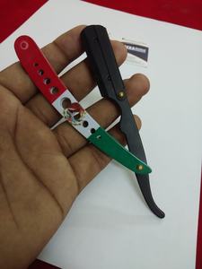 Navaja de Afeitar Profesional Obexa OBR-9655 con Diseño de la Bandera de México, de Acero Inoxidable, de Una Sola Hoja para Afeitar la Cara - Product Image 5