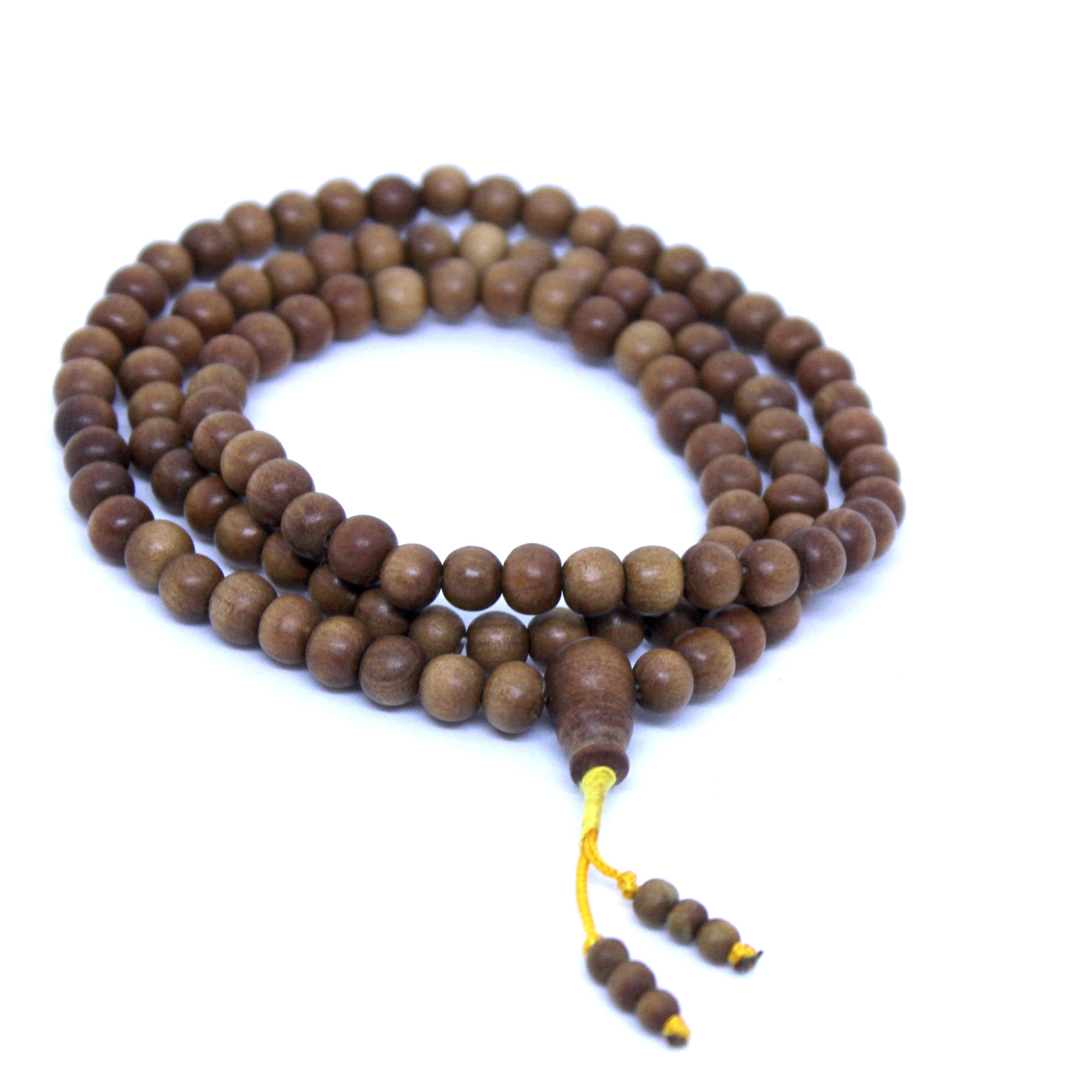 印度白檀木99珠10毫米Tasbih Misbaha伊斯兰祈祷珠Tesbih Tasbih