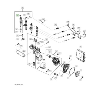 Pièce d'écrou durable pour tracteur JD R134920 Attache de moteur de précision pour l'entretien des machines agricoles et des équipements agricoles - Product Image 6