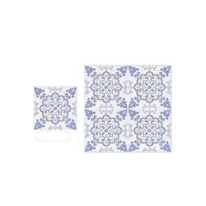 Carreaux de sol en porcelaine 40x40cm en céramique design traditionnel de fleurs - Product Image 2