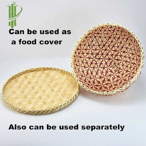 ถาดอาหารไม้ไผ่พร้อมฝาปิด,ฝาครอบอาหารไม้ไผ่ในเวียดนามขายส่ง2022 - Product Image 4