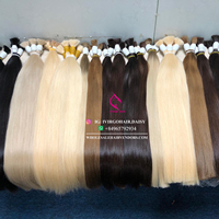 Extensions de cheveux vierges Remy de haute qualité non traitées, lisses, grade 8A 9A, en vrac, en promotion