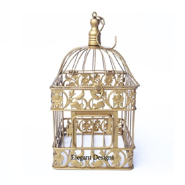 Designer-Metal-Bird-Cage-