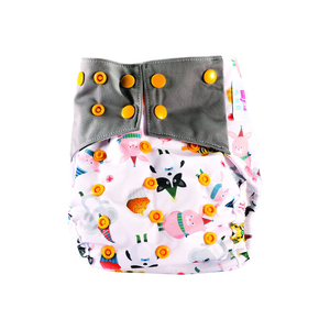Couche en tissu de coton pour bébé, vente en gros, 5 pièces - Product Image 1