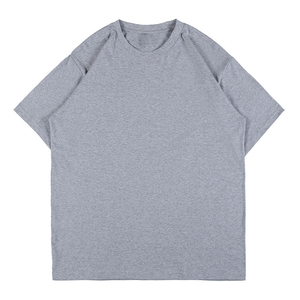 เสื้อยืดคอกลมแขนสั้นสำหรับผู้ชายรุ่นใหญ่ระบายอากาศได้ดีมีขนาด240gsm - Product Image 1