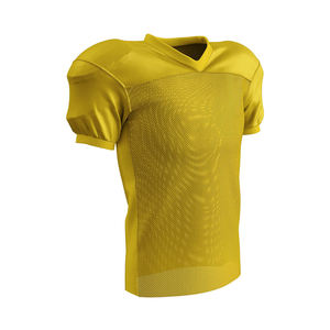 Servicio OEM 2021 equipo adulto sublimado uniforme de fútbol americano transpirable de talla grande con mangas cortas - Product Image 1