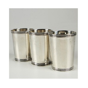 <b>Set</b> of Three Cocktail Mint Julep <b>Cup</b> Modern Design Handcrafted Top Selling Decorative Julep Glass Use for Club and Hotel - Product Image 1