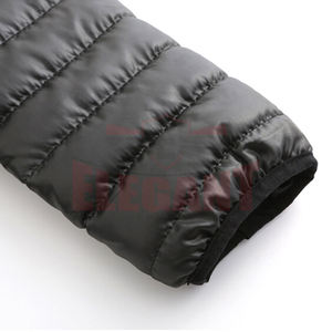 2024 doudoune logo personnalisé mode Style hommes bouffant plus épais coton remplissage veste en gros hiver bulle veste hommes - Product Image 5