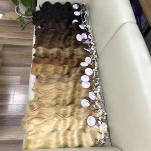 Extensiones de Cabello de Alta Calidad, Cabello Vietnamita, Extensiones de Cabello Virgen, Sin Enredos, Sin Caída, Cutícula Alineada - Product Image 2