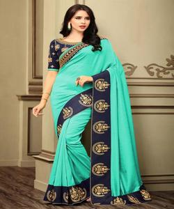 Banarasi Soie Saree Vente en gros Prix le plus bas du marché Surat Ethnic Garment Apparelgarment - Product Image 5