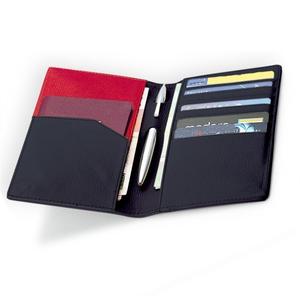 Cuero genuino de precio de fábrica de venta al por mayor de pasaporte de viaje - Product Image 1