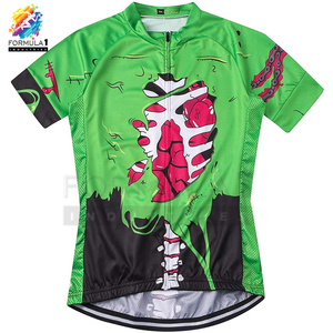 Maillot de cyclisme classique personnalisé pour équipe de course Espagne/Royaume-Uni/France/Canada/USA, anti-UV, respirant, séchage rapide - Product Image 1