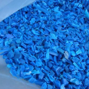 HDPE Drum Regrind plastic scrap/HDPE blue regrind natural Industrial Waste Bottle or Packaging