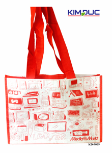 Sac de shopping écologique en PP recyclé non tissé avec impression en gravure, pliable, fabriqué au Vietnam pour une utilisation promotionnelle - Product Image 6