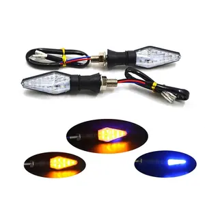 TERFU ไฟฮาโลเจน LED 12V สำหรับมอเตอร์ไซค์,โคมไฟติดพวงมาลัยสำหรับ Honda Suzuki Bandit 650S GSR 600 CBR 1000RR CBF1000F