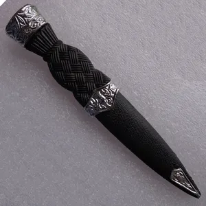 Çapraz kapak Sgian Dubh Kilt hortum takma Sgian Dubh toptan fiyat Sgian Dubhs olmadan bıçak kilim hortum bıçaklar naylon