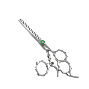 Latest Style Three <b>Ring</b> Barber Hair Salon <b>Thinning</b> Scissors Made In Pakistan - Product Image 4