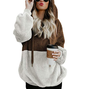 Sudadera con capucha de entrenamiento para mujer, ropa de calle personalizada, fabricante, moda - Product Image 1