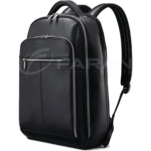 Best Design PU Leather Made Waterproof Backpack Bags Custom Logo Leather Made Backpack Laptop Bag For Boys And Girls