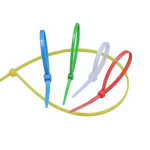 Free sample 300mm nylon 66 plastic cable tie with many colors