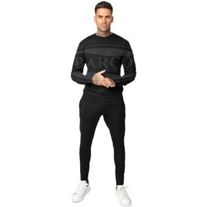 Survêtement imprimé personnalisé de haute qualité en coton polaire grande taille pour hommes, logo personnalisé, jogging de sport, survêtement, vente en gros de couleurs personnalisées - Product Image 6