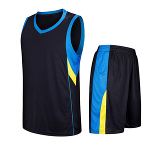 เสื้อบาสเก็ตบอลดีไซน์มืออาชีพ แห้งเร็ว ป้องกันแบคทีเรีย ระบายอากาศได้ดี มาใหม่ ผ้าฝ้าย 100% มาตรฐาน BSCI ชุดกีฬา ไซส์ใหญ่ - Product Image 4