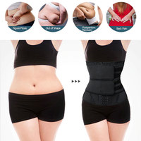Ceinture de sudation large pour hommes, ceinture abdominale de compression réglable avec sangles de pression, soutien dorsal en néoprène pour la perte de poids