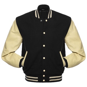 Chaqueta Varsity de Lana Personalizada de Alta Calidad para Hombre y Mujer, Estilo Casual de Invierno, Cierre de Cremallera, Forro de Lana Impermeable, Bordada - Product Image 4