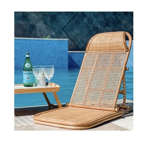 มาใหม่2022พรีเมี่ยมหวายเก้าอี้ชายหาดสำหรับปิกนิกปาร์ตี้ชายหาดตั้งแคมป์ที่มีราคาถูกที่กำหนดเองขนาดโลโก้ - Product Image 4