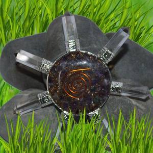 Venta al por mayor curación colgante orgonita amatista generador de energía - Product Image 3