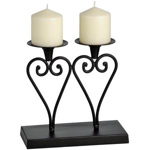 Wrought Iron Hanging <b>Cheap</b> <b>Candle</b> Holders Wrought Iron Two Lite Heart <b>Candle</b> Holder Western Style Royal <b>Candle</b> Holder - Product Image 2