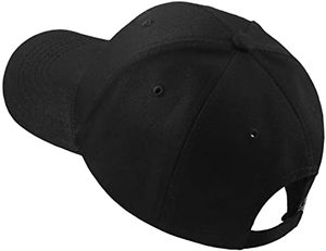 Brussels Sports <b>Black</b> 100% Cotton <b>Baseball</b> <b>Caps</b> Custom Embroidery Logo Wholesale Blank Supports <b>Baseball</b> <b>Cap</b> & Hats - Product Image 1